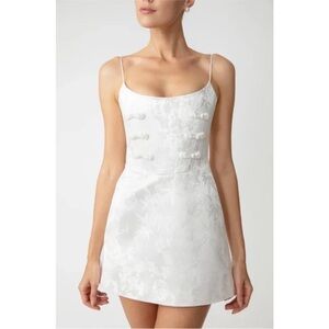 Sau Lee Joey Dress in White